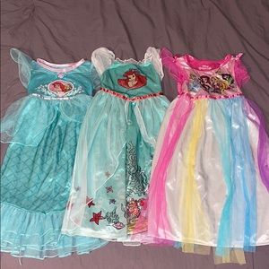 EUC Disney Princess Nightgowns